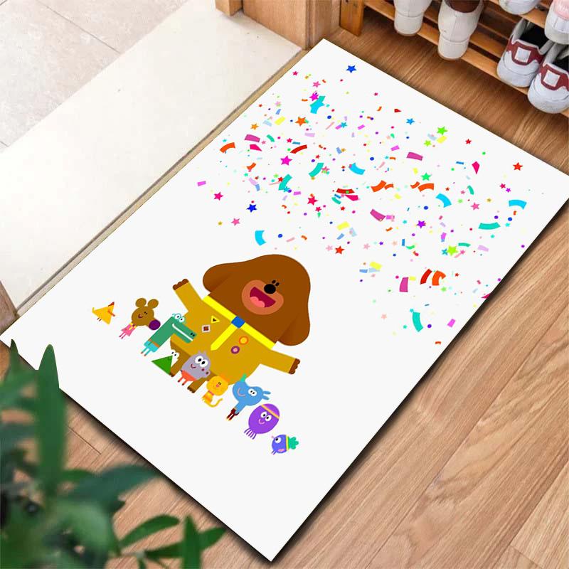 Hey Duggee Carpet Rug for Living Room Bedroom Home Sofa Decoration,Kids play Non-slip Floor Mat