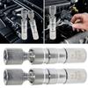 14mm 16mm Spark Plug Socket Wrench Adapter 12-Point 3/8inch Drive Universal Joint with Magnetic Flexible Socket Car Repair Tool