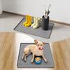 Yousheng Cat Litter Box Mat with Raised Edges Non-slip Waterproof Urine Proof Easy Clean Scatter Control Kitten Litter Trapping Mat Silicone Floor