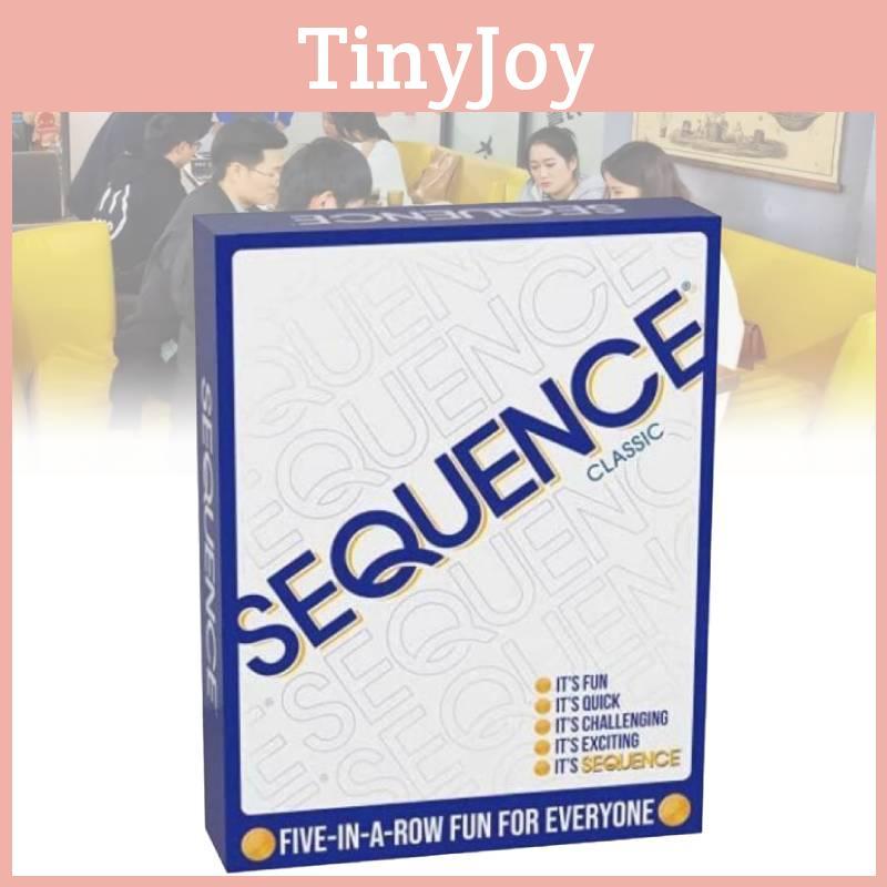 Уникальная стратегическая настольная игра «Последовательность 2024» Элегантный карточный материал для всех возрастов