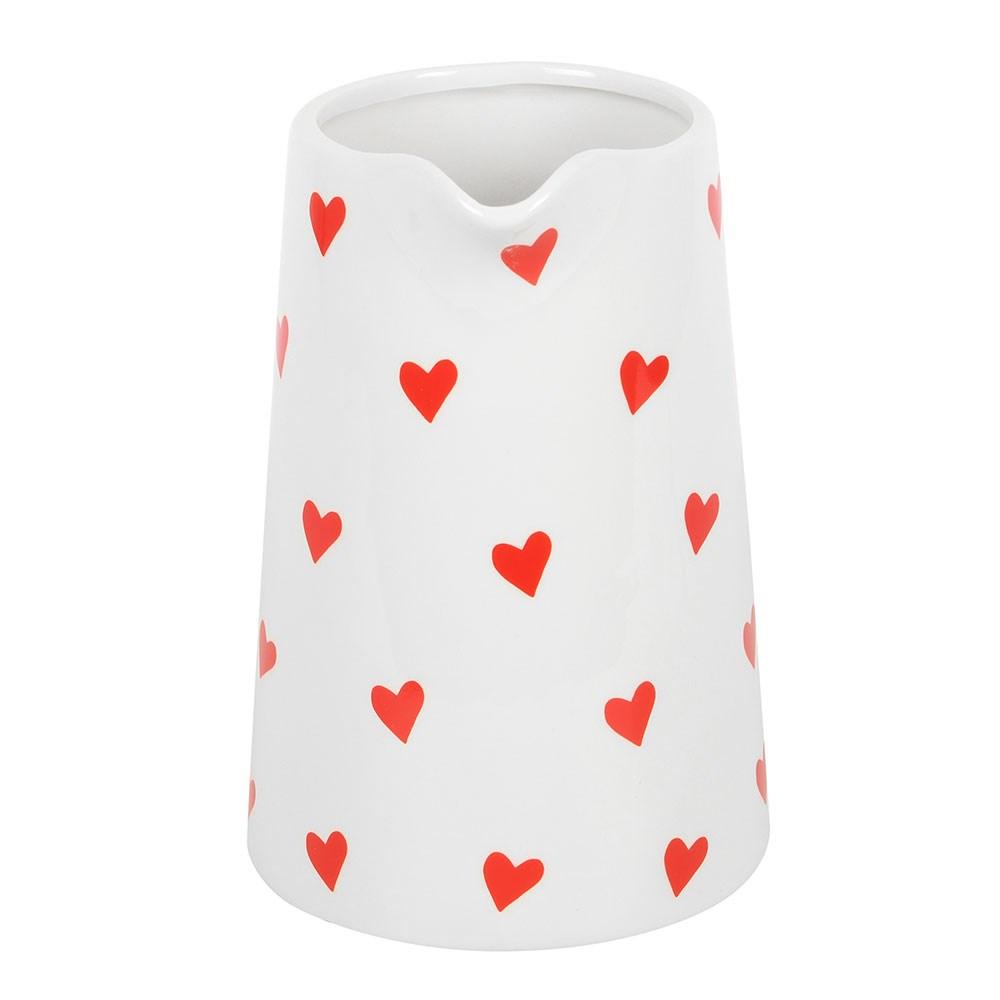 Something Different Heart Ceramic Flower Jug