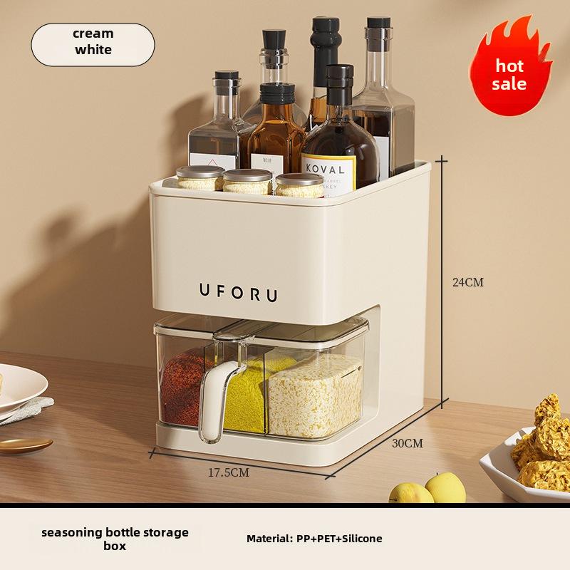 Новая многофункциональная кухонная стойка для хранения: Держатель для ножей, корзина для палочек для еды и органайзер для приправ