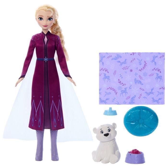 Disney La Reine des Neiges - Coffret Elsa et l’Ourson - 4 accessoires - Disney Frozen - JFG16