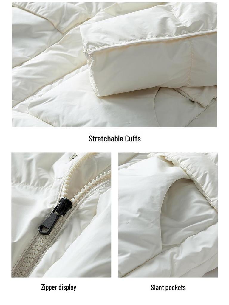 Мужская легкая черная пуховая куртка на зиму 2025 года - Национальный стандарт 90, Защита от холода, Верхняя одежда для пар.