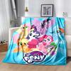 1 шт. Плед My Little Pony, Мягкий и уютный плед для, Идеально подходит для дивана .B090