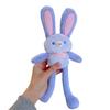 Пасхальная игрушка-кролик-выдвижной кролик 11,4 дюйма, плюшевый брелок в виде кролика, забавная выдвижная подвеска в виде кролика, интерактивная красочная мягкая игрушка для дней рождения