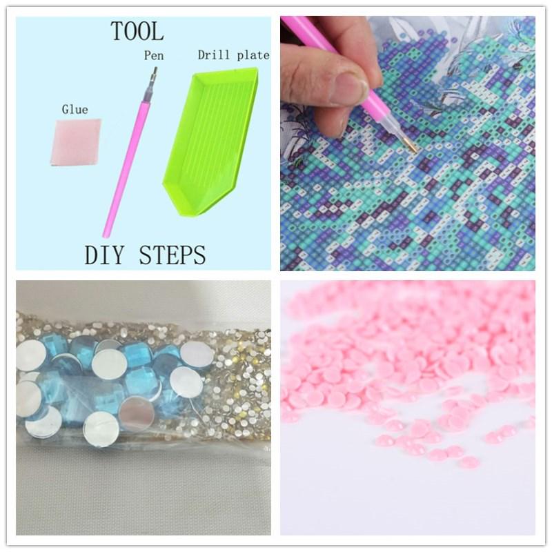 Частичный горный хрусталь павлин 5D DIY алмазная живопись специальные аксессуары для алмазов, алмазная вышивка