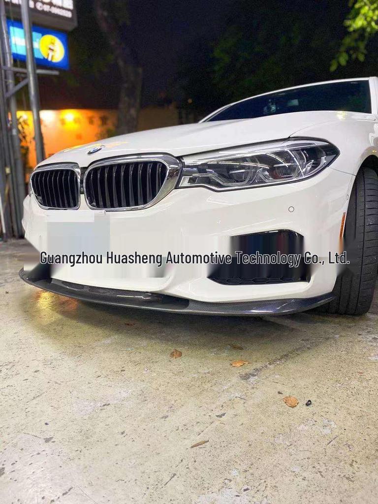BMW 5 Series G30 Pre-Facelift Carbon Fiber 3D Front Lip