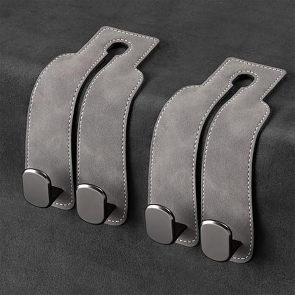 Двойной крючок на спинку автокресла, крючок на подголовник автокресла, универсальный органайзер для хранения автомобиля, крючки для сумки, сумки, пальто