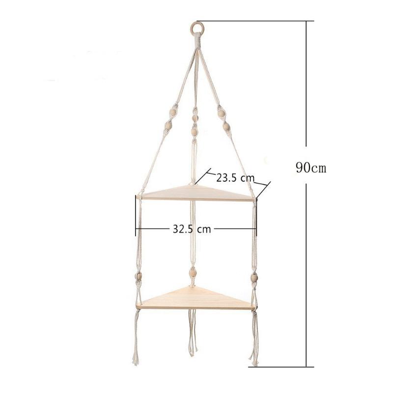 Плавающие полки Деревянная подставка Угловая полка для домашнего декора Настенный подвесной стенд