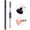 2Pcs Gel Brush And Picker 2-in-1 Nail Brush And Spatula Tool for Acrylic Nails Extension Gel Application