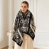Versatile Imitation Cashmere Scarf Warm Jacquard Shawls  Winter Season Women Fashion Accessory