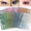 Eye Body Face Gems Self Adhesive Rhinestone Sticker Face Jewels Press On Tattoo.