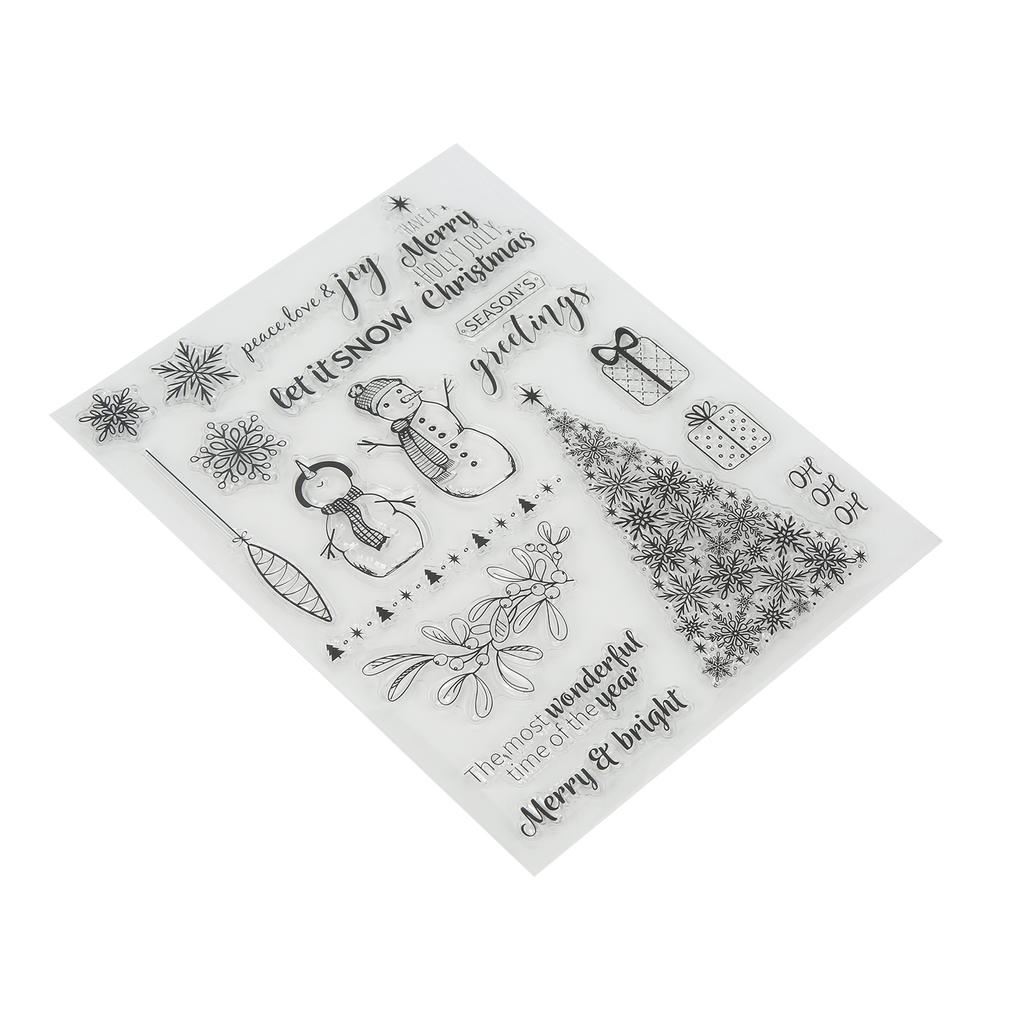 Transparent Stamp Safe Healthy Unique Clear Pattern Easy Convenient Wide Application Clear Stamp