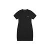 New MLB Short Sleeved Dress Women's Black 3FOP01023-50BKS