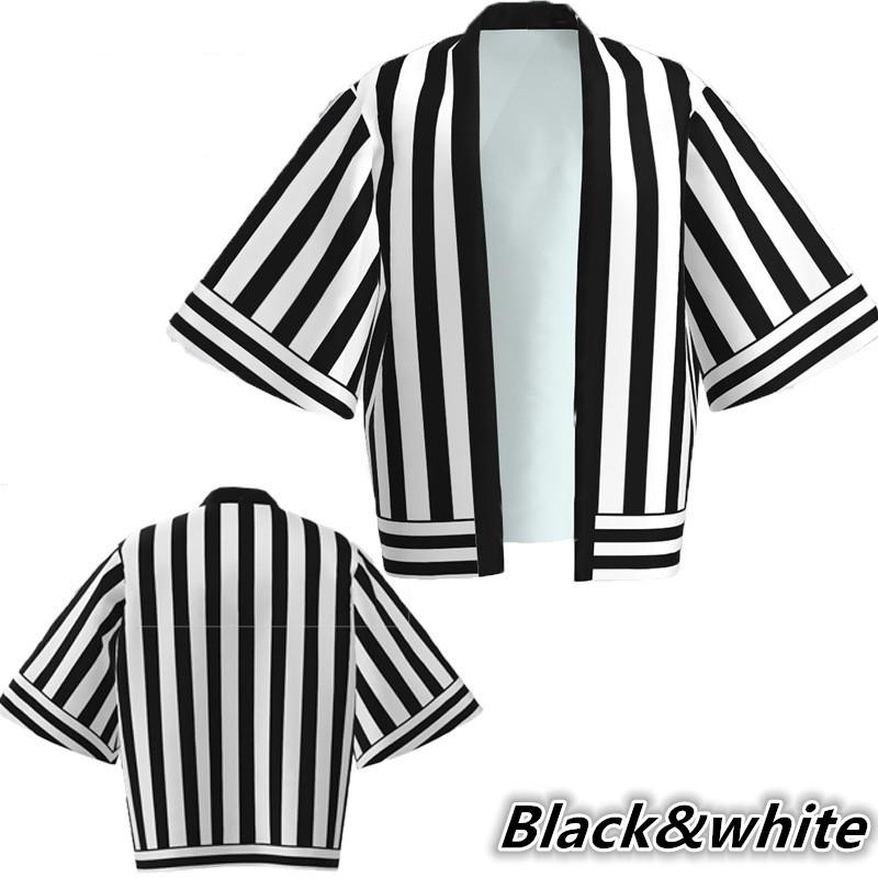 Мужская и женская куртка-кимоно Haori для мужчин и женщин, аниме, периферийные устройства, куртка-кимоно Haori, комплект Tanjiro, халат, плащ, пижама