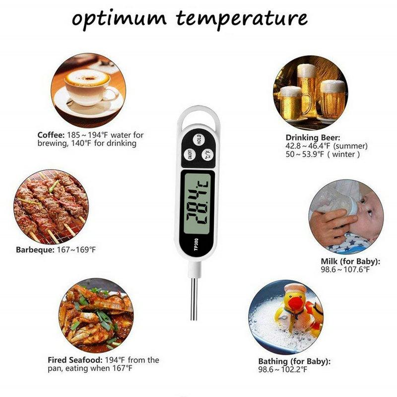 Food Thermometer TP300 Digital Kitchen Thermometer For Meat Cooking Food Probe BBQ Electronic Oven Kitchen Tools