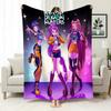 Kpop Witch Hunters Blanket Blanket Witch Hunters Peripheral Nap Blanket Printed Flannel Office Sofa Blanket