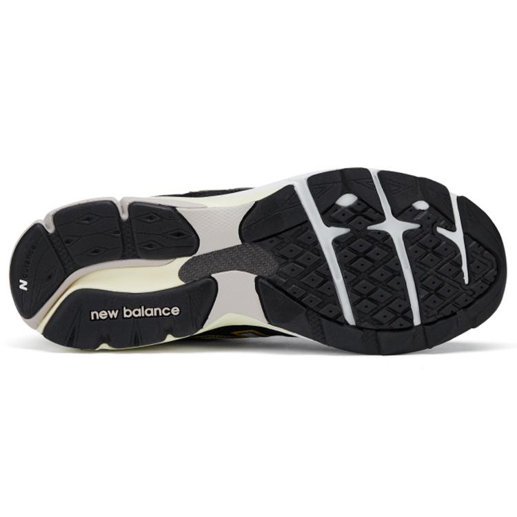 New Balance 990v3 Сделано в США Черный Зеленый Желтый