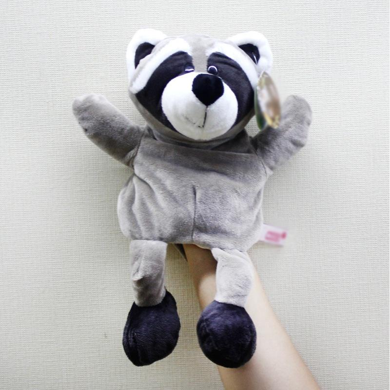 Interactive Animal Plush Toys Cartoon Hand Puppets For Early Learning