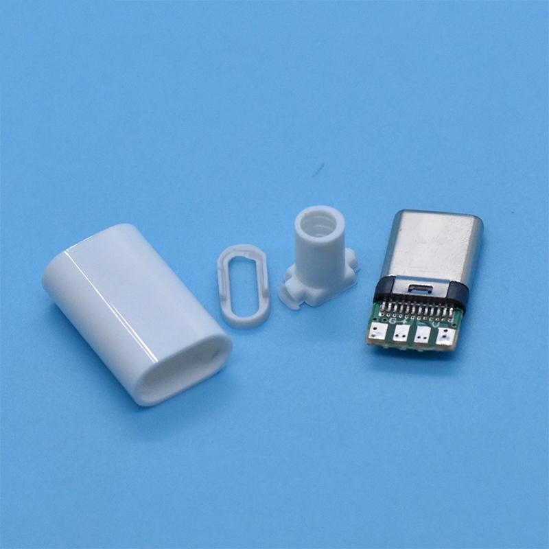 Вилка типа C может быть сварена, печатная плата, USB-папа, двухсторонняя вилка, USB3.1, штекер, данные «сделай сам»