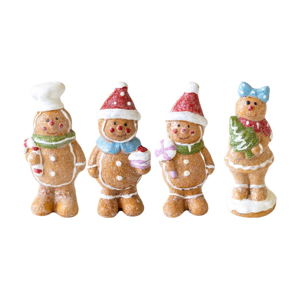 Пряничный человечек Рождественские украшения Фигурка пряничного человечка Украшения для праздничной елки Украшения для праздника
