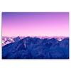 Canvas print, Purple dawn in the mountains