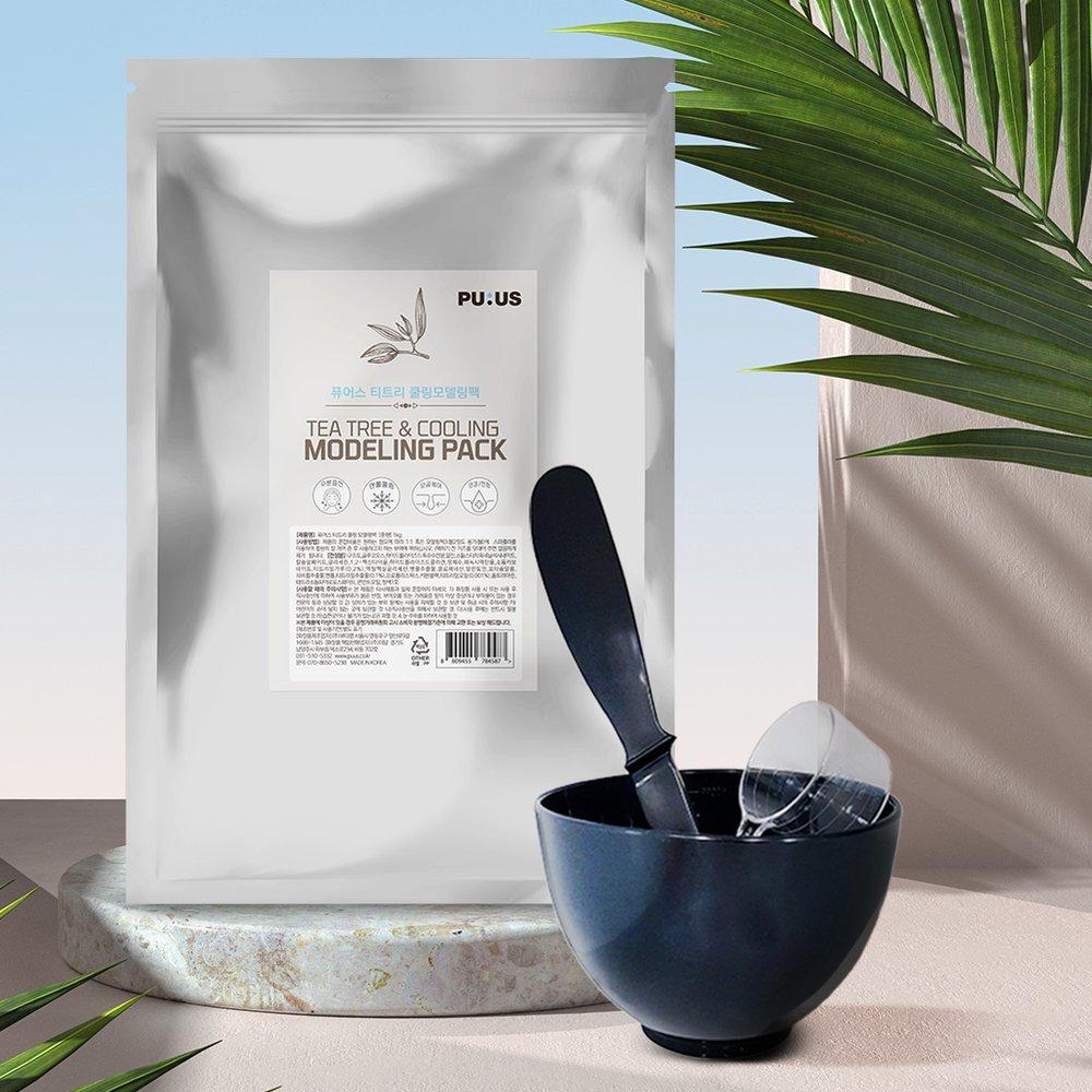 PU:US Tea Tree Modeling Pack Includes 1kg spatula, bowl measuring cup, and 3 pack tools