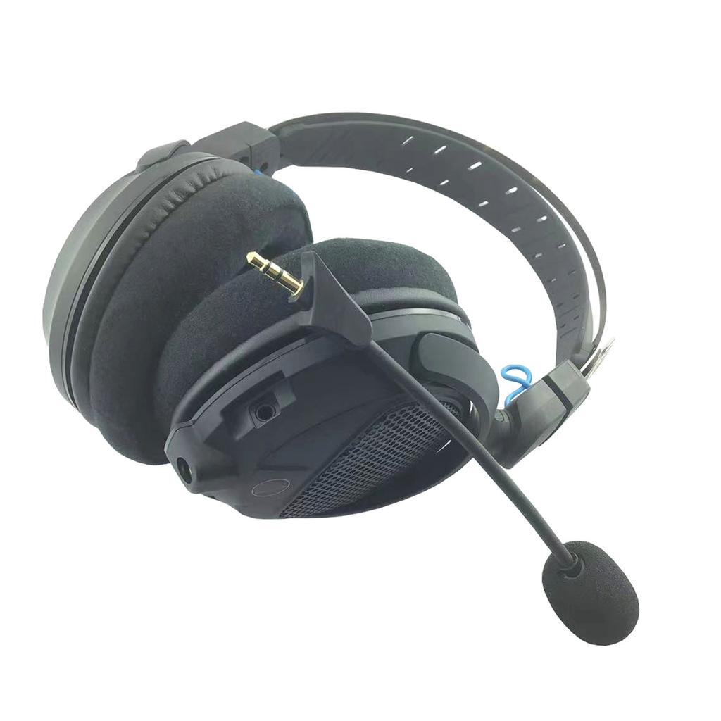 Lightweight Headset Microphones for ATH-GDL3 ATH-GL3 Gaming Headsets Game Microphones with Sponge Cover Easy To Install
