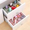 4Pcs DIY Combination Space-Saving Partition Board Closet Separator Drawer Divider Drawer Organizer