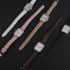 Retro Roman Square Women's Quartz Minimalist Watch