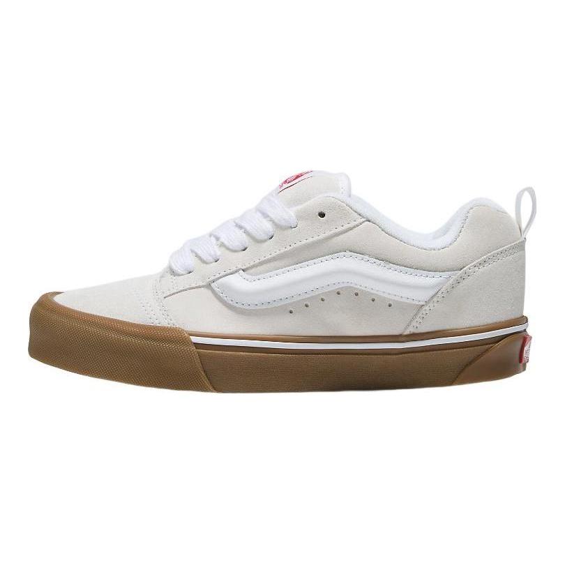 Vans Knu Skool Цвет слоновой кости с gum подошвой VN0009QCWHT