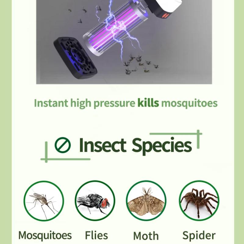 Новая солнечная лампа для уничтожения комаров, УФ-фиолетовый свет, лампа для уничтожения комаров, для улицы и помещения, многофункциональный уничтожитель комаров