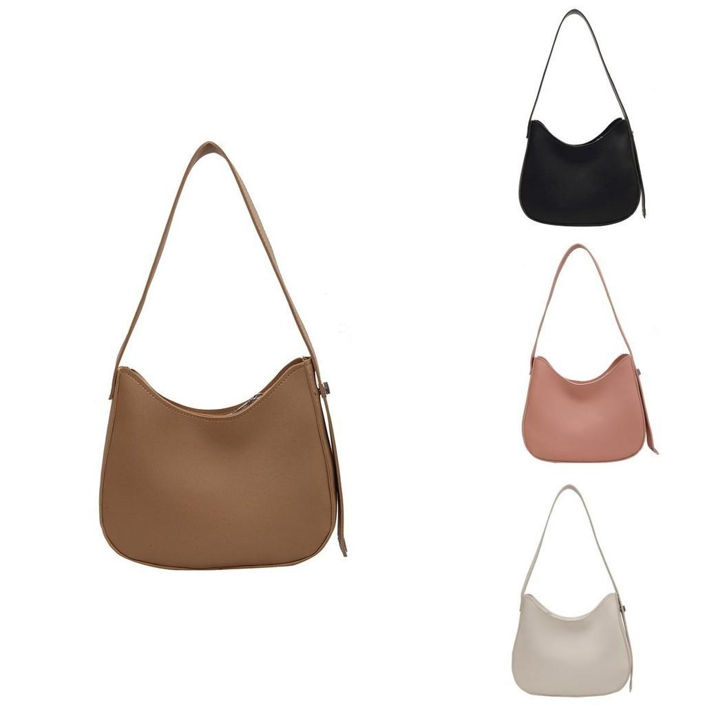 Chic Pu Leather Bucket Bag For Women Trendy 2023 Fashion Shoulder Handbag