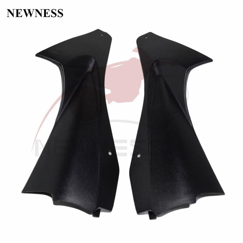 Fit for Yamaha YZF R6 2006 2007 Motorcycle Black Left & Right Air Duct Cover Gas Tank Side Cover Panel Cowl Fairing