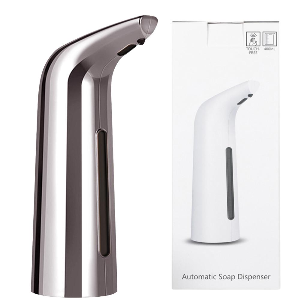 Automatic Dispenser Intelligent Touchless IR Sensor Hands Free Hand Wash Organizer Home Bathroom Cleaning Gold