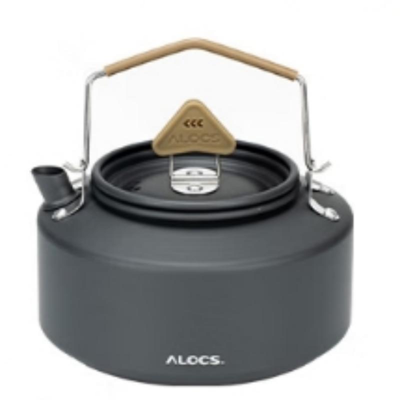 ALOCS Набор из четырех ветрозащитных кухонных принадлежностей для кемпинга на открытом воздухе, четырехслойное твердое анодирование, подходит для кемпинга/автодома/выживания