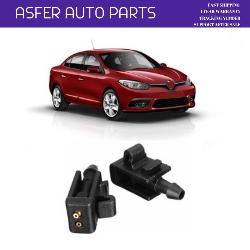 2 шт. Форсунка омывателя лобового стекла для Renault Megane Mk2 Mk3 Fluence Scenic Mk2 Laguna Oem 8200082347