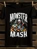 Ретро футболка с принтом MASH Monster Mash, вдохновленная телешоу 70-х