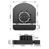 Code Protection Closet Lock Zinc Alloy Drawer Lock Universal Combination Lock  Home