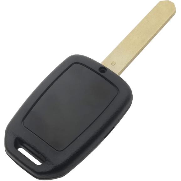 Replacement Key Fob Cover Case Fit For Honda 2016-2017 Accord 2016- Civic 2014-2015 CR-V Keyless Entry Key Fob (Black)