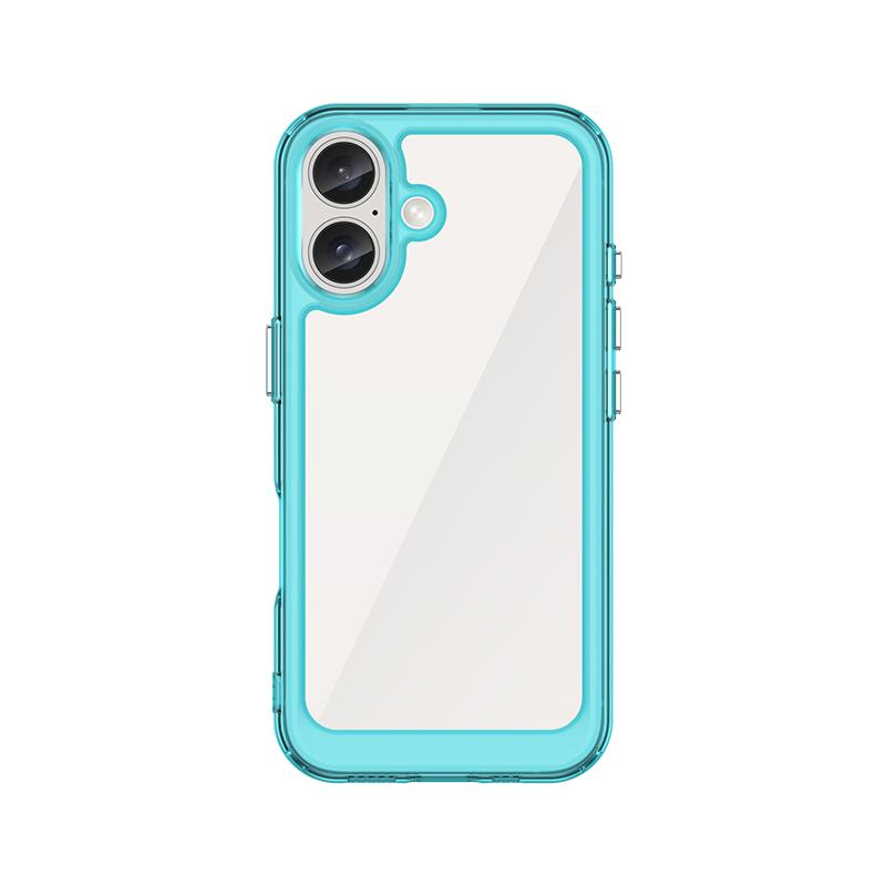 Для iPhone 16 Чехол Для iPhone 16 14 13 12 11 Pro Max Чехол Fundas Coque Жесткий Прозрачный Полупрозрачный Мягкий край Чехол для телефона iPhone 16