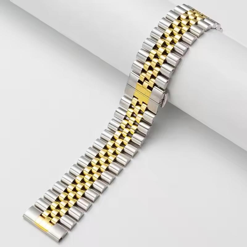 22-миллиметровый ремешок из нержавеющей стали для Tissot для Citizen для Seiko Быстросъемная бабочка Металлический ремешок для часов Высококачественный браслет