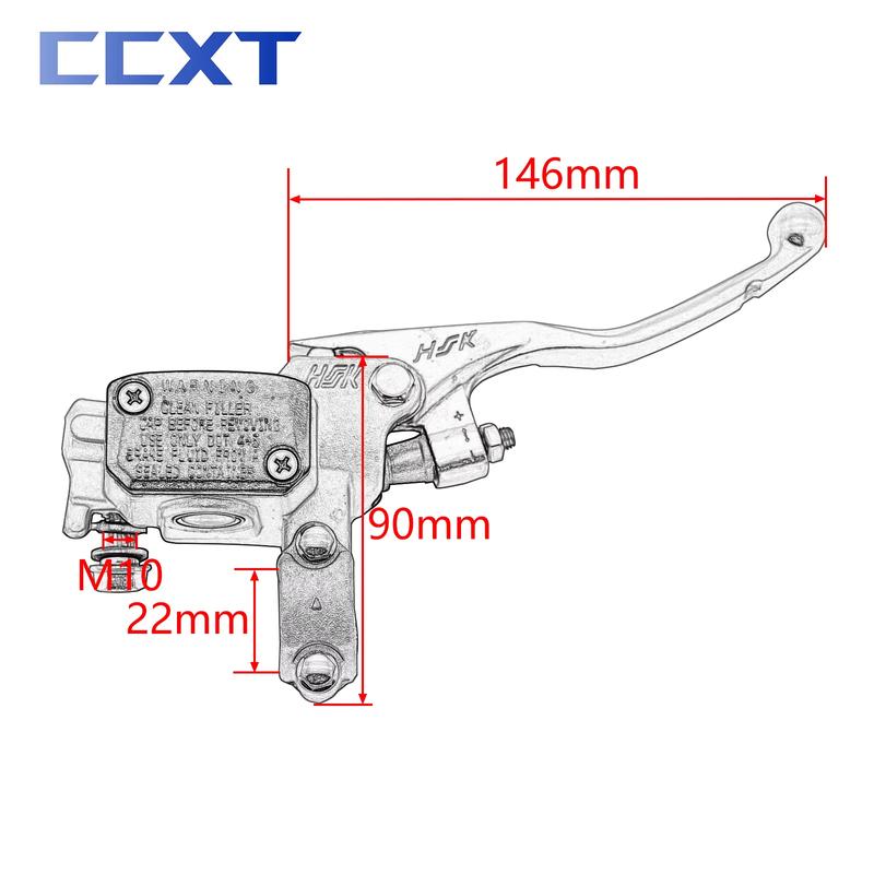 22 мм 7/8'' Главный тормозной цилиндр Насос CNC Складной тормозной рычаг Для KTM EXC EXC-F SX SX-F XC XC-W XC-F XCF-W 125 150 250 300 350 450