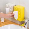 Креативные строительные блоки, настенная коробка для салфеток, держатель для бумажных полотенец, водонепроницаемый для ванной комнаты, гостиной и кухни