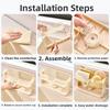 Suction Cup Kitchen Sink Storage Rack Save Space Quick Dry Sponge Self-draining Tray Waterproof Automatic Drainage