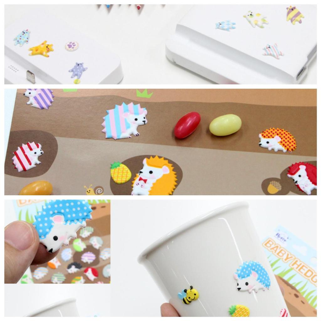 Petit Fancy 2 наклейки с милыми животными (по 10 шт. каждая) — 29 вариантов (трехмерные/корейские/украшения/скрапбукинг своими руками)