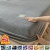 2026 Новый Фланелевый Чехол на Кровать Эластичная Простыня Мягкий Защитник Матраса (Наволочка Нужен заказ)