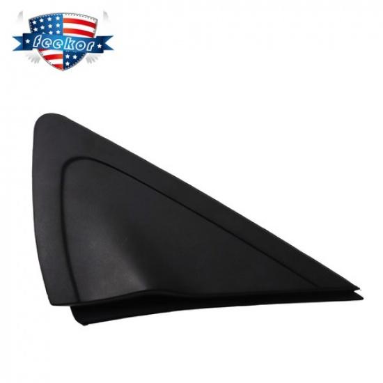 Left Exterior Side View Mirror Panel Triangle Trim for 2011 2013 Mazda 2