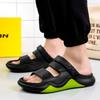 Fashion Casual Comfortable Soft Rubber Sandals Beach Shoes Slip On Mens Sandal For Male Sandles Sandalias Hombre Sandale Homme Summer